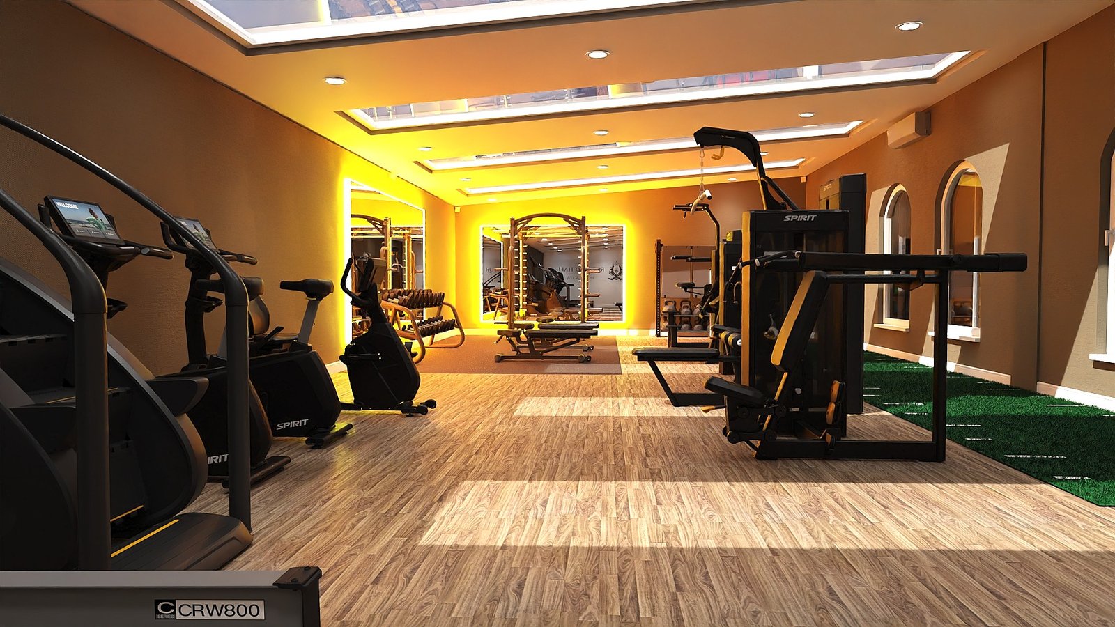 Hotel Fitness Spaces / Gym Spaces for Hotels / Custom Hotel Gym Services